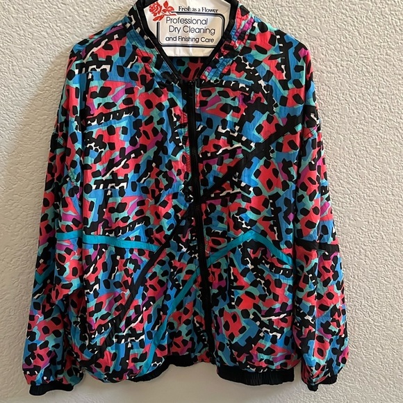 Aviat Sportif Jackets & Blazers - Vintage 90s Aviat Sportif Woman’s Windbreaker Jacket Track Nylon Size XL